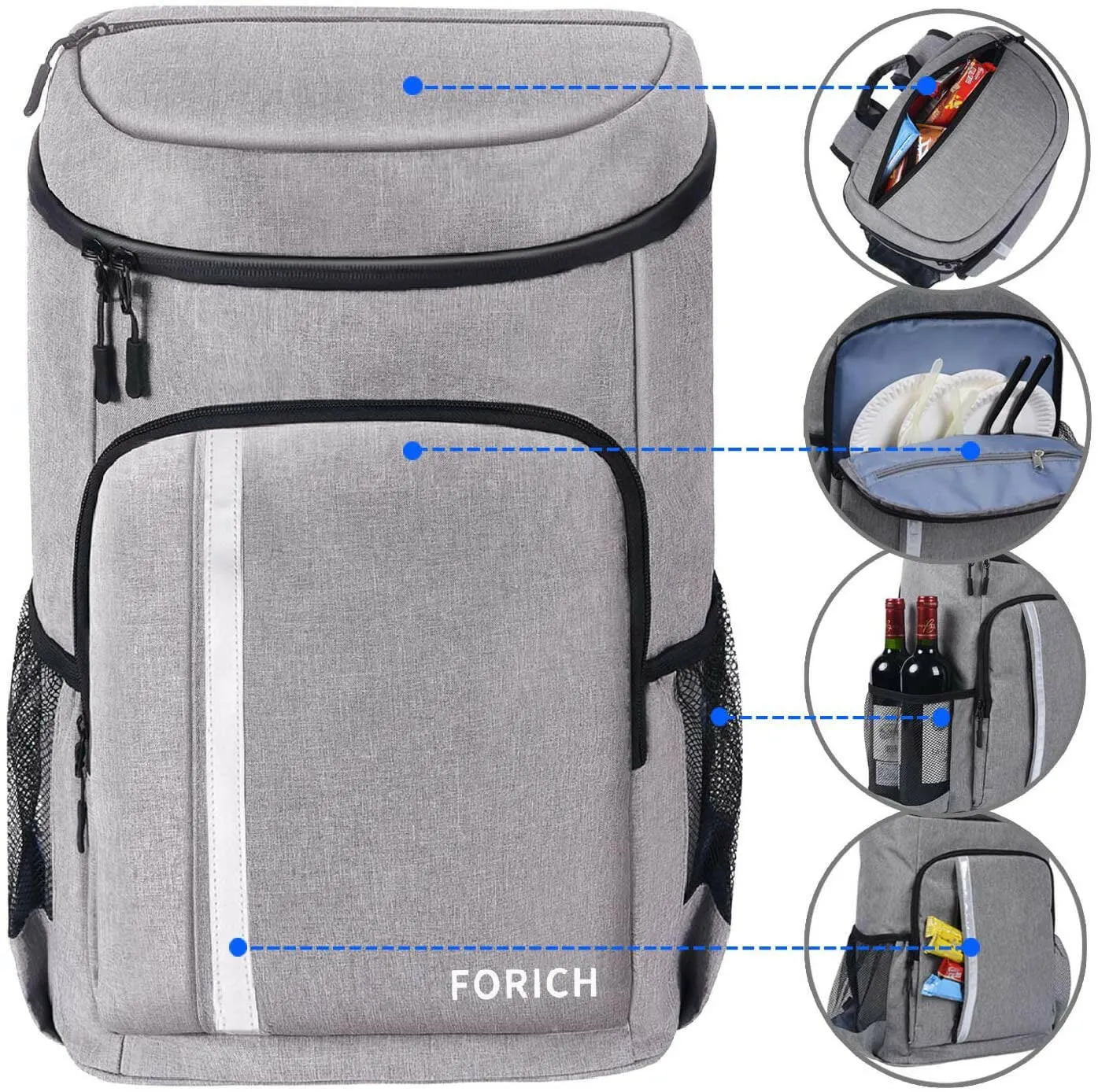 Leakproof Insulated Waterproof Backpack Cooler Bag